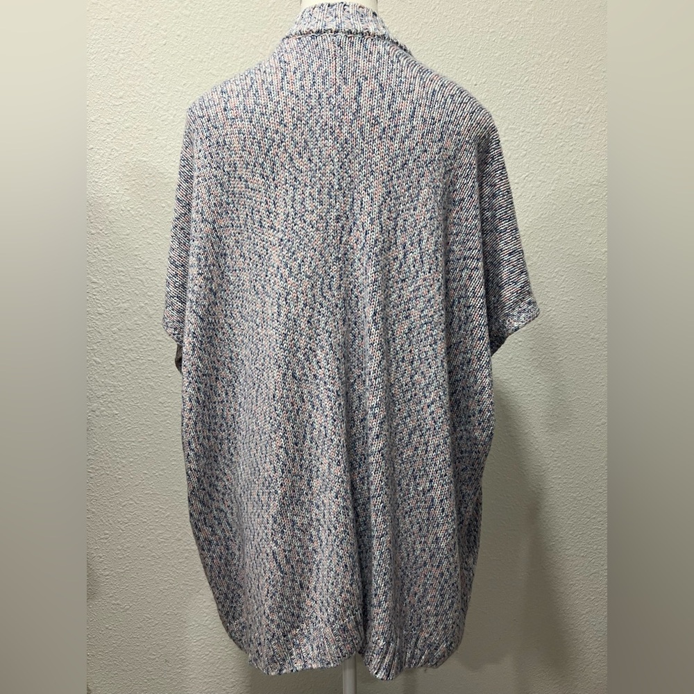 LOFT Oversized Confetti Wrap Cardigan Sweater EUC - Picture 4 of 8